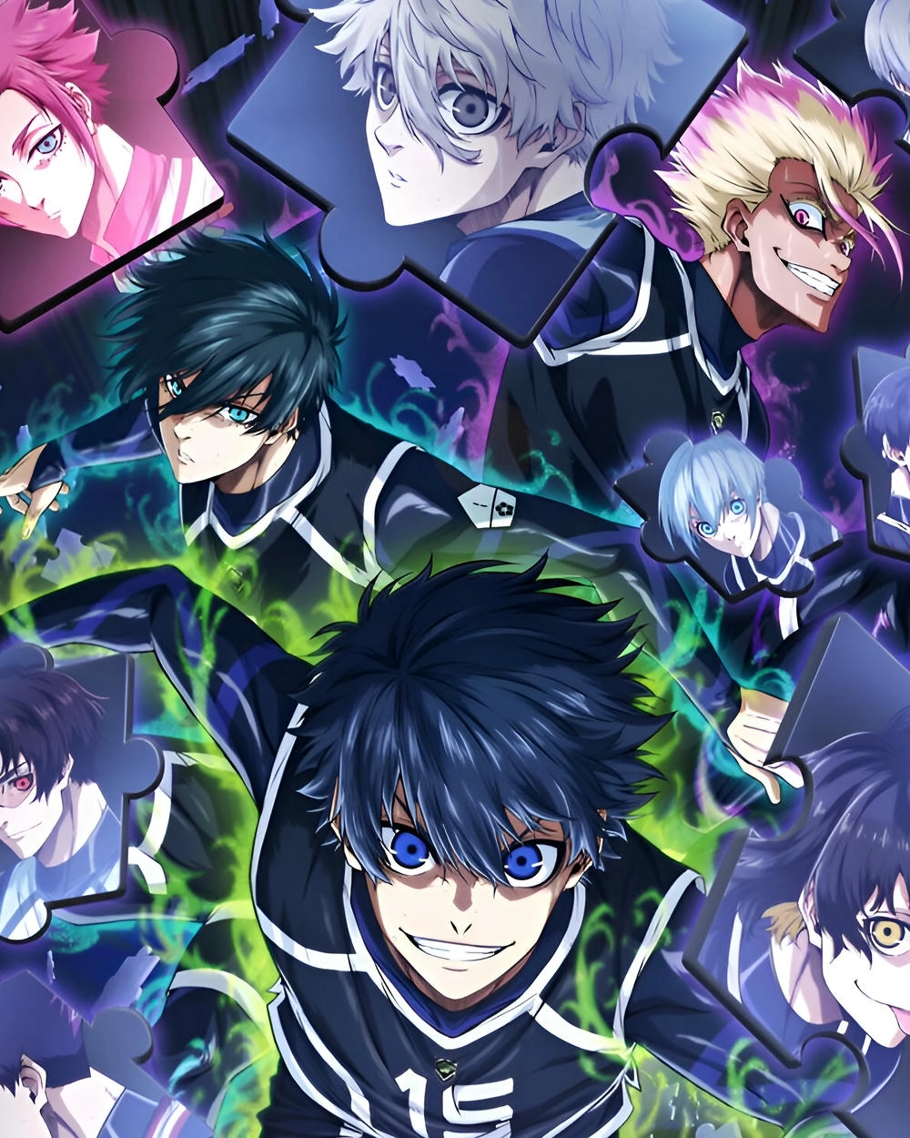 hình ảnh nhân vật blue lock anime siêu ngầu 