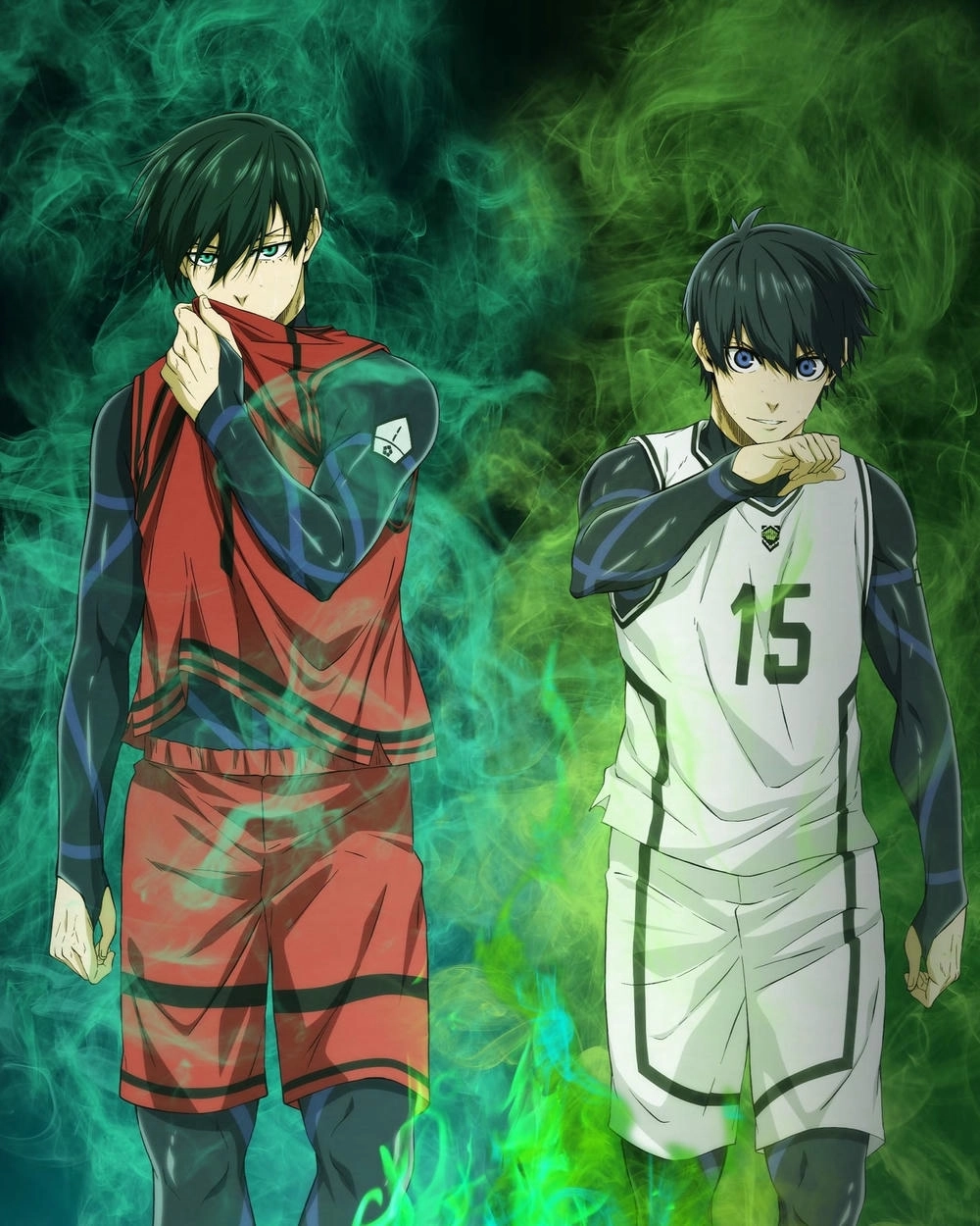 hình ảnh anime blue lock đậm chất thể thao 