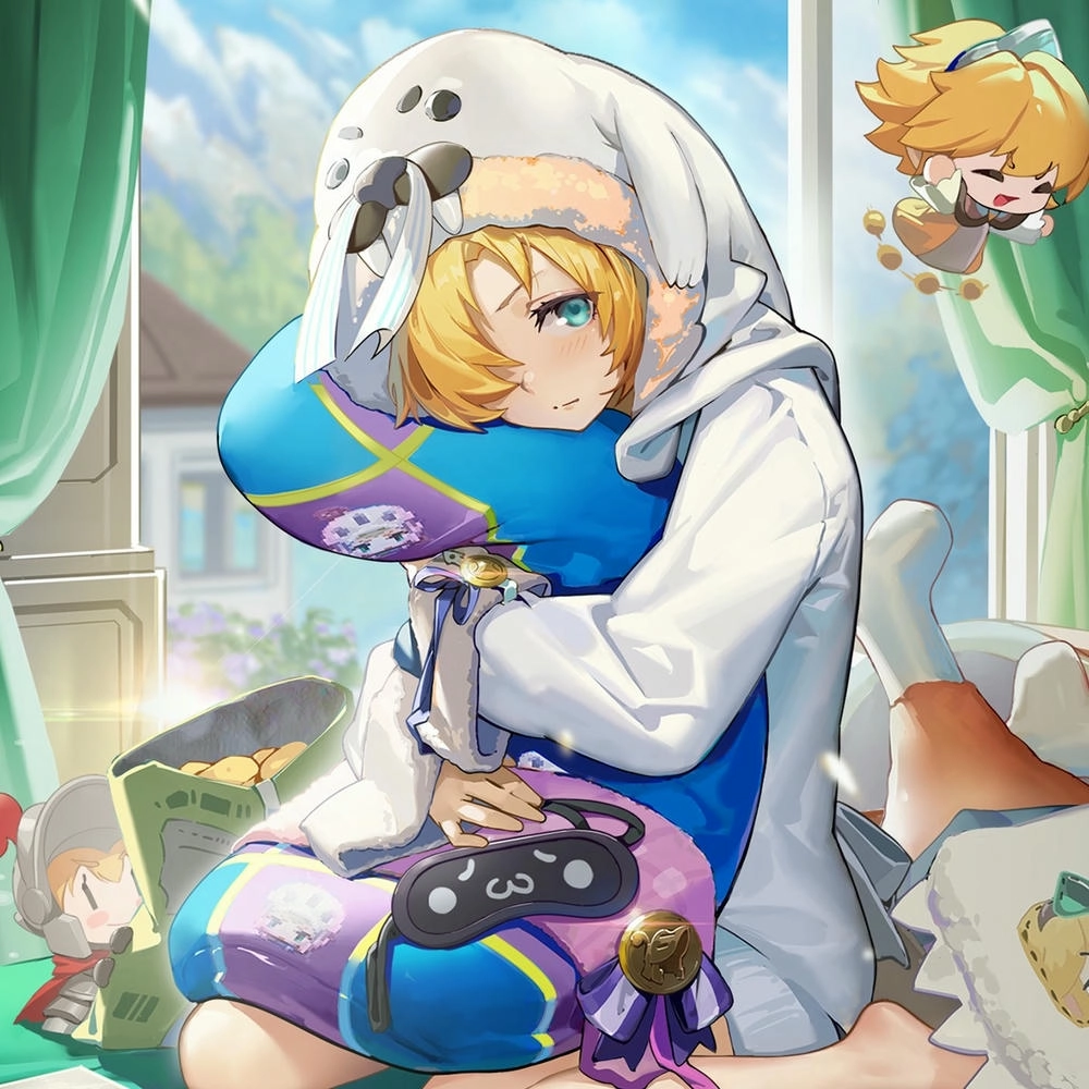 hình anime đầy tâm trạng và suy tư 