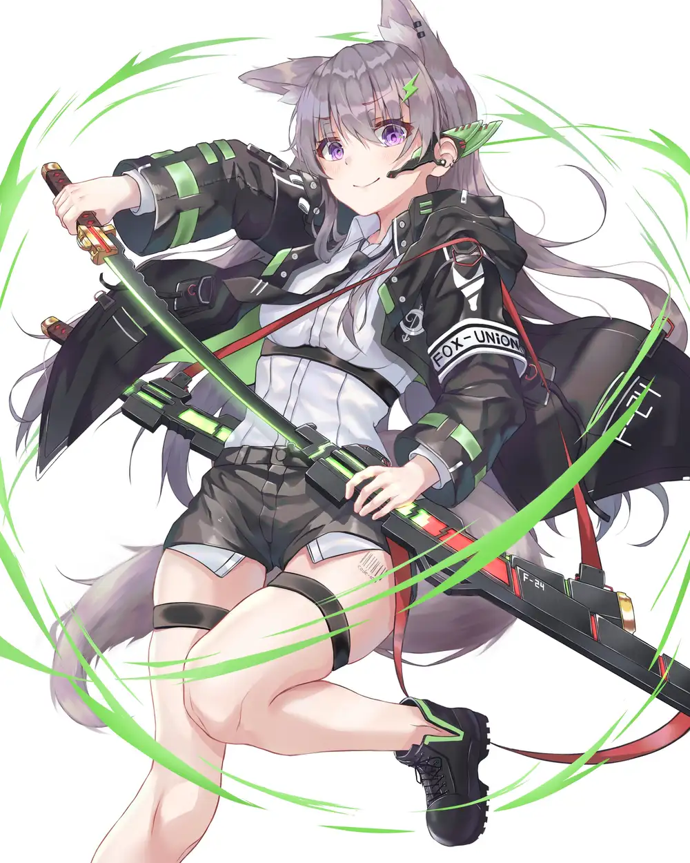 ảnh anime hồ ly chín đuôi quyến rũ 