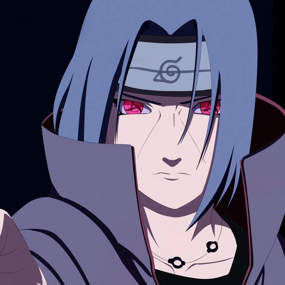 hình ảnh itachi với ánh sáng 4k 