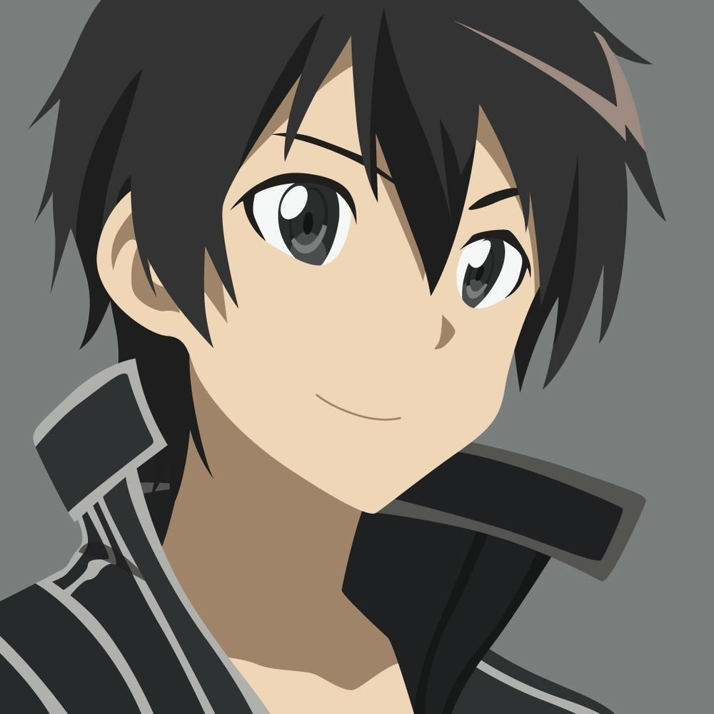 ảnh Kirito hoạt hình 