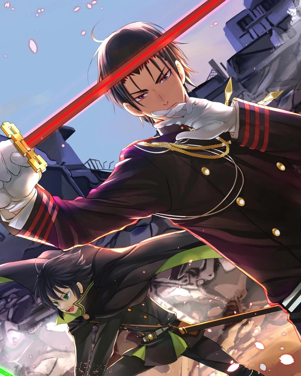 anime nam đẹp nghệ thuật