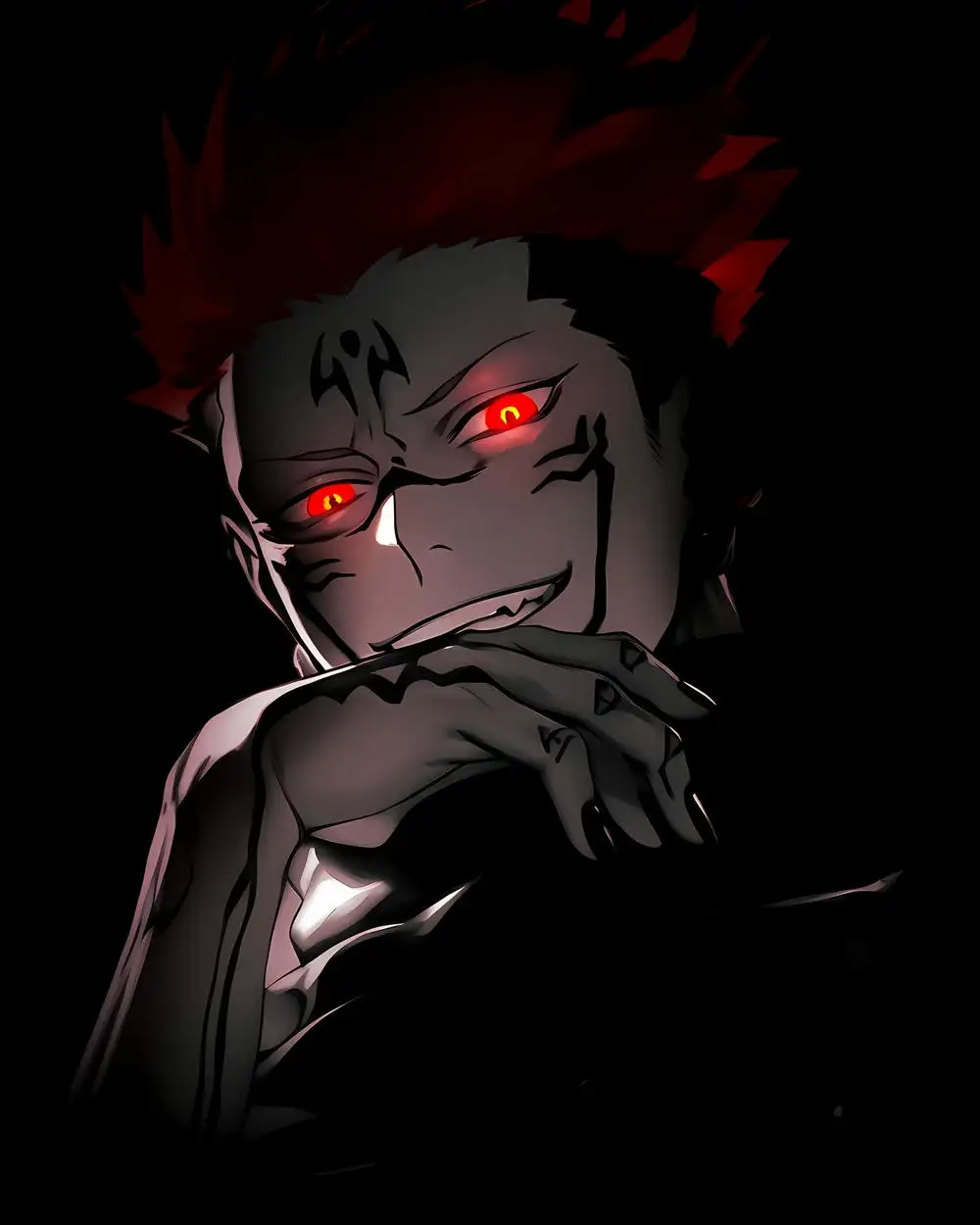 ảnh anime sukuna cool ngầu 