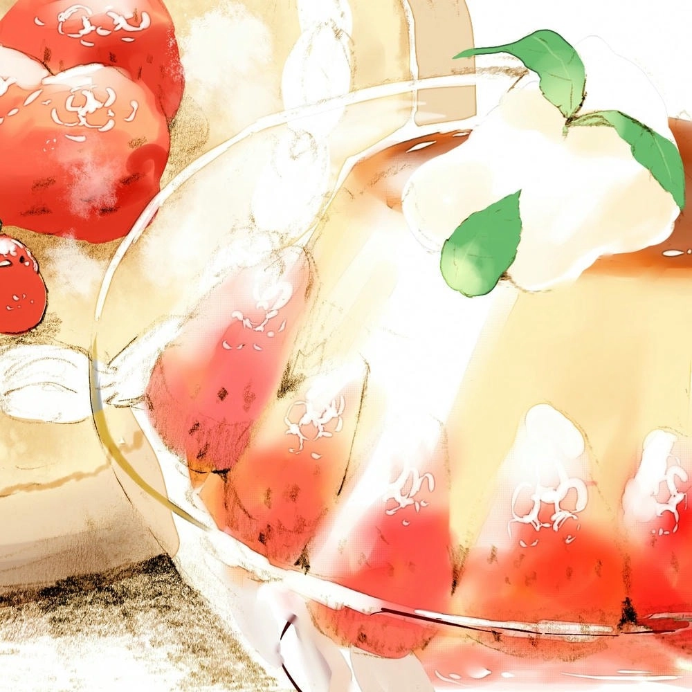 ảnh đồ uống trong anime cute 