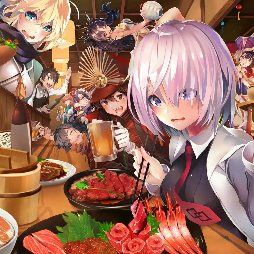 ảnh anime có đồ ăn đẹp mắt 