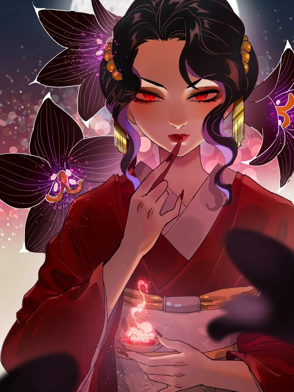muzan kimetsu ảnh anime 