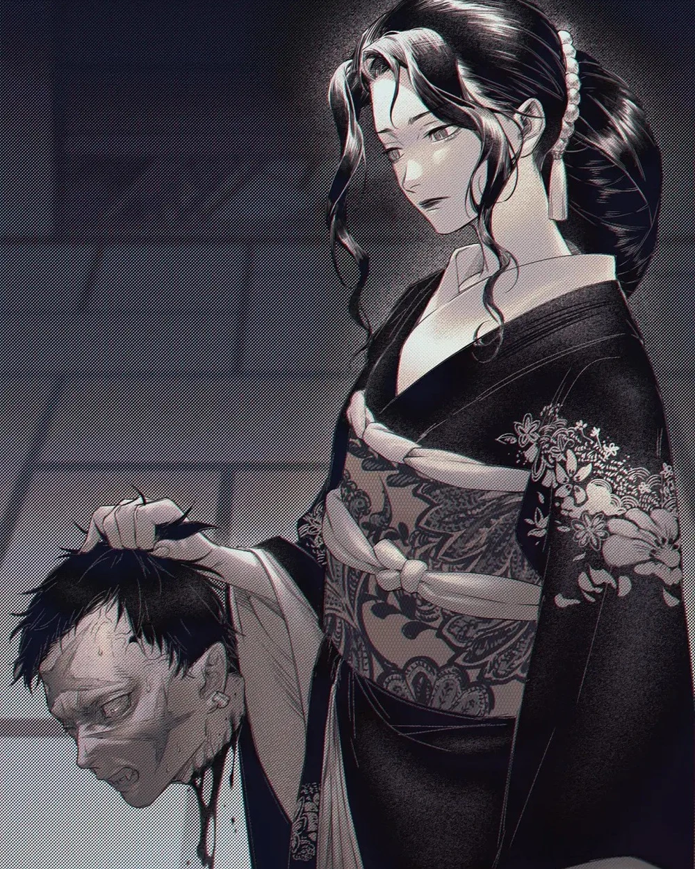 hình muzan biến hình thành quỷ 