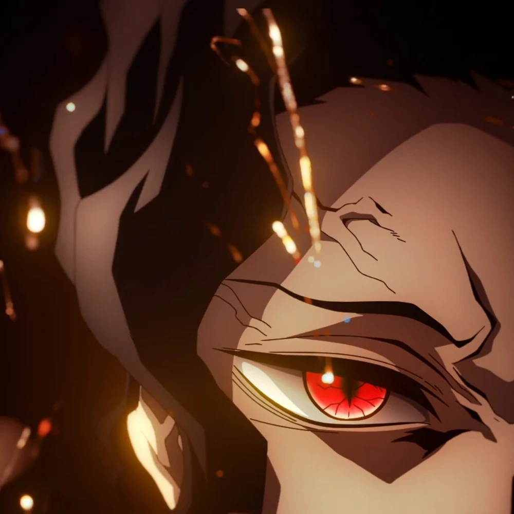 ảnh anime muzan ánh mắt 