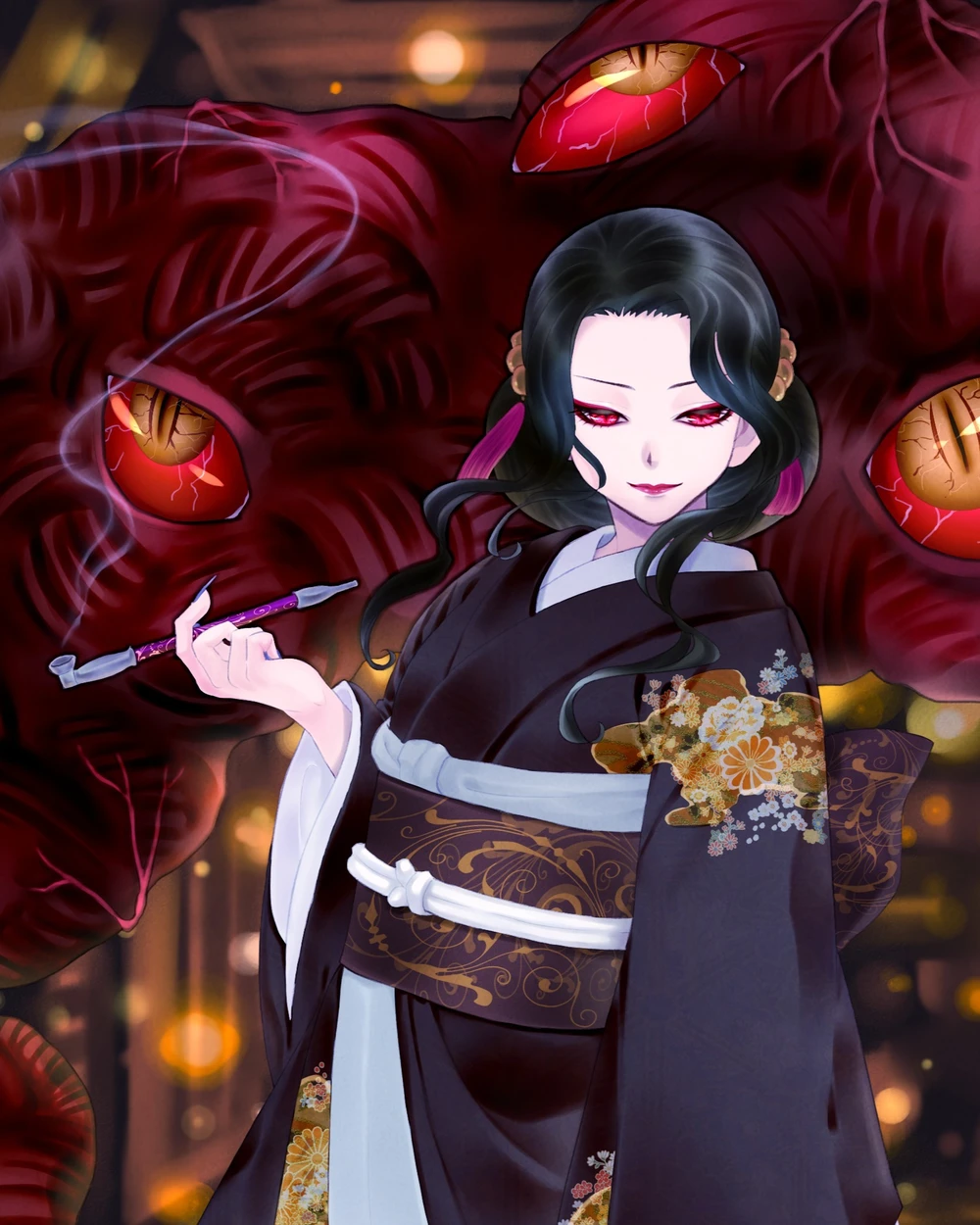 ảnh muzan kibutsuji full hd 