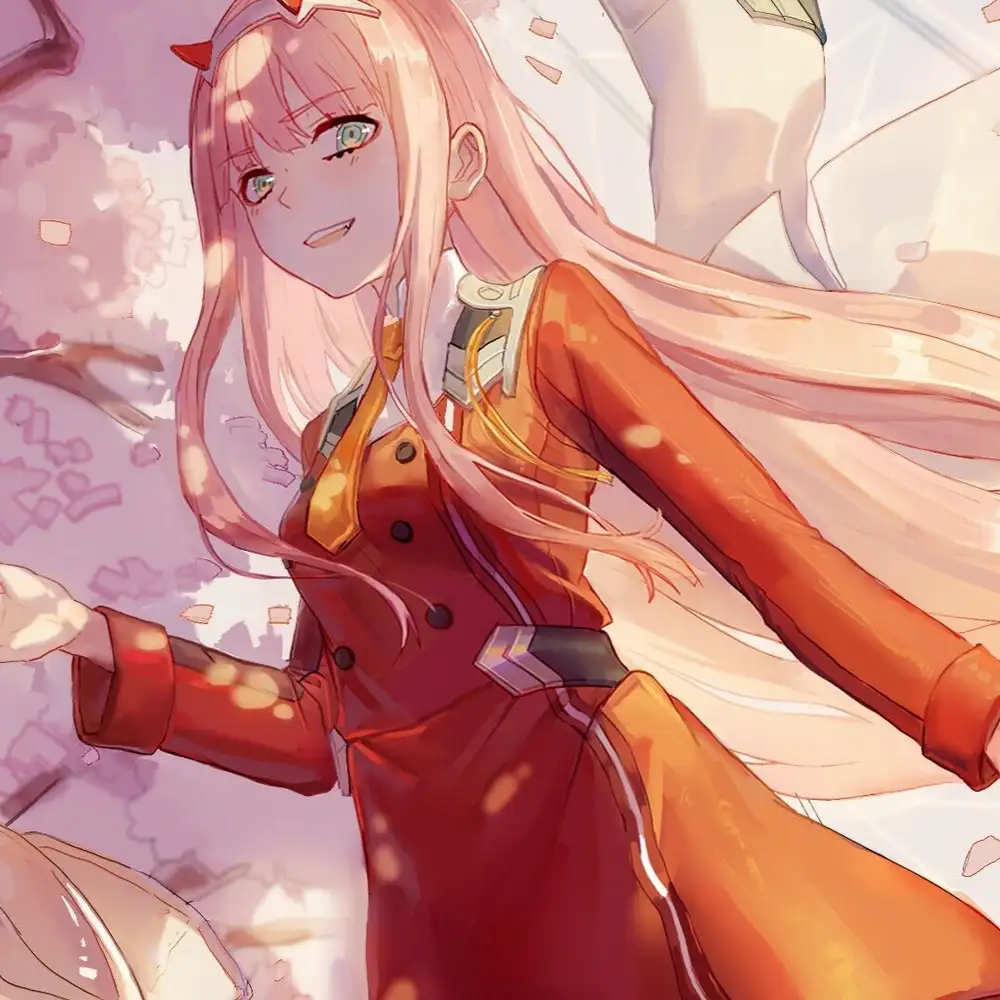 ảnh zero two trong không gian huyền bí 