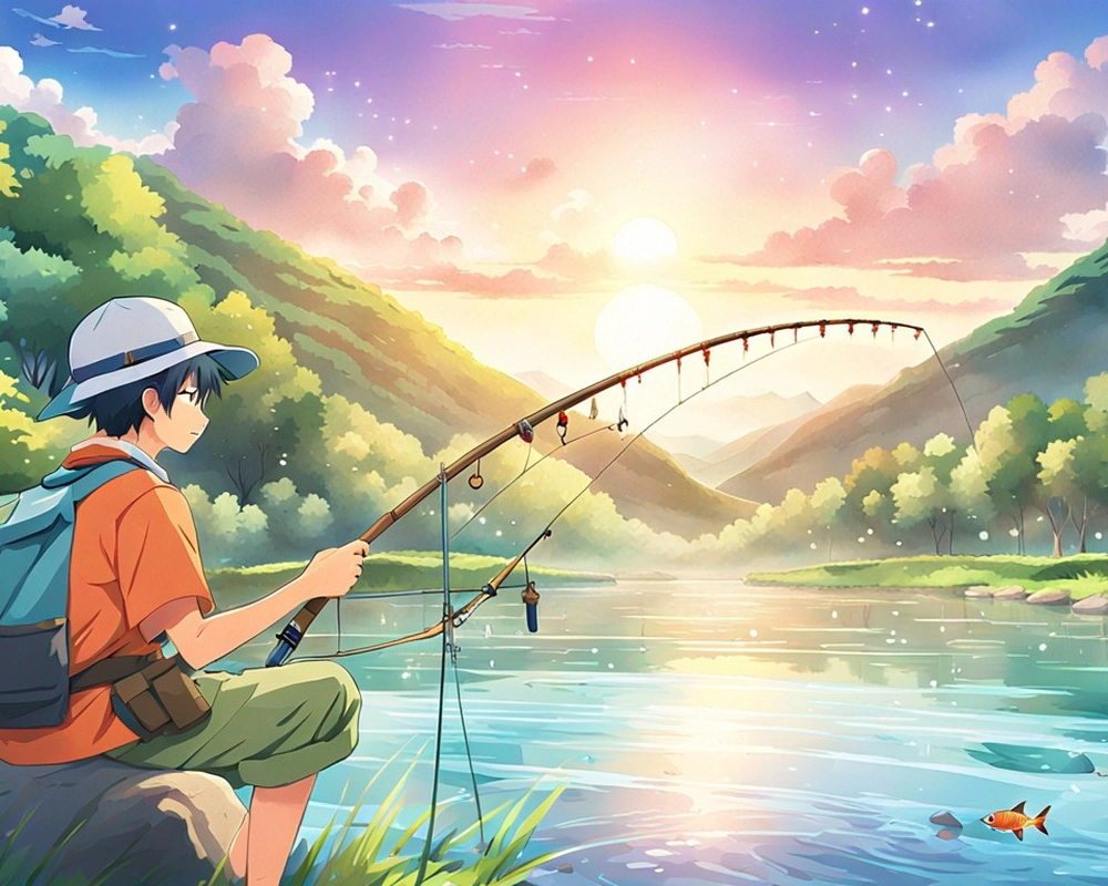 hình ảnh làng quê yên bình anime đơn sơ 