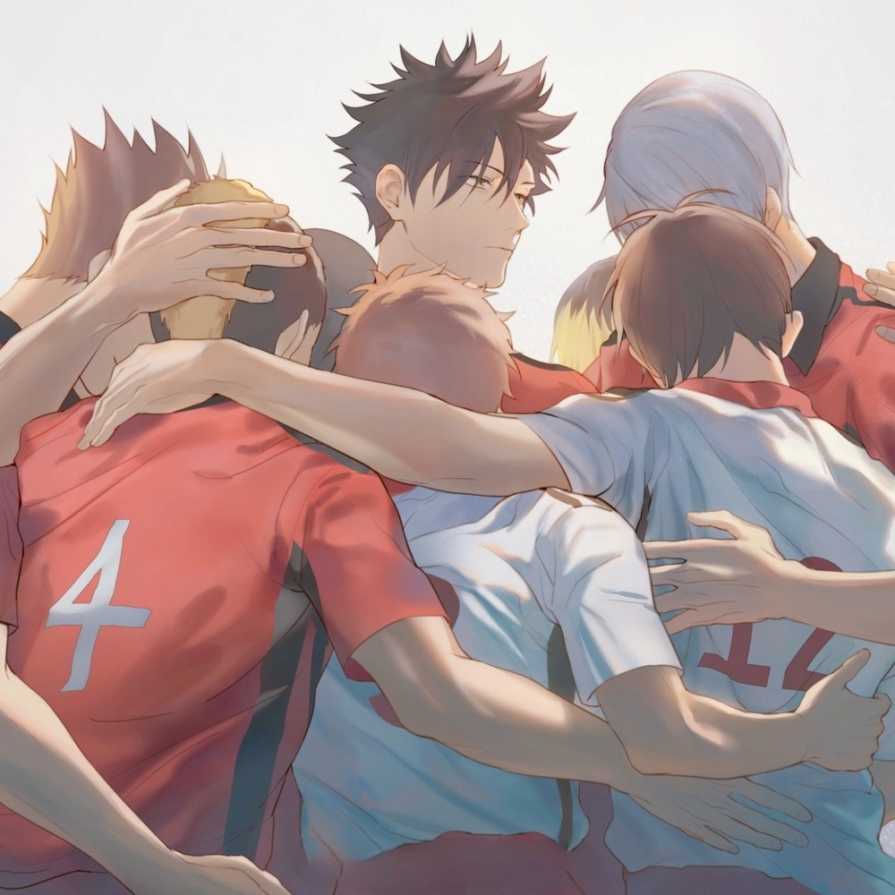ảnh anime bóng chuyền dành cho fan thể thao