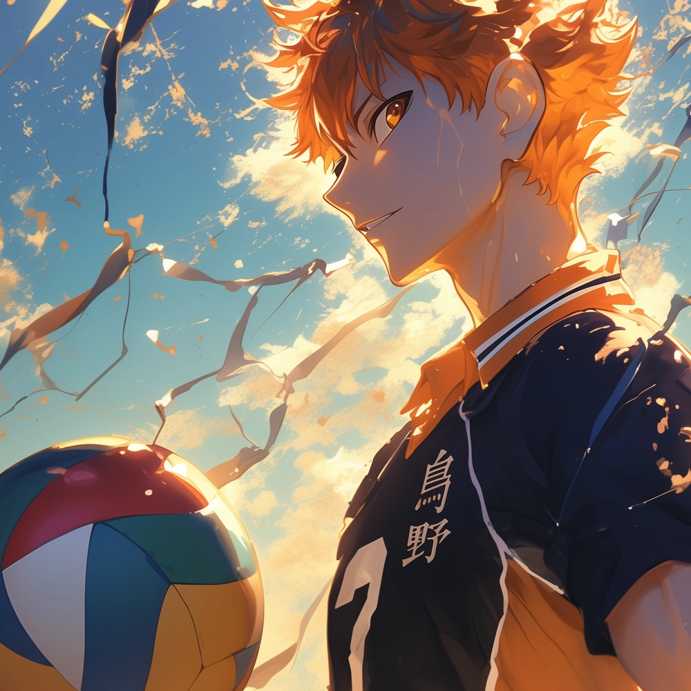 ảnh anime bóng chuyền đẹp mắt