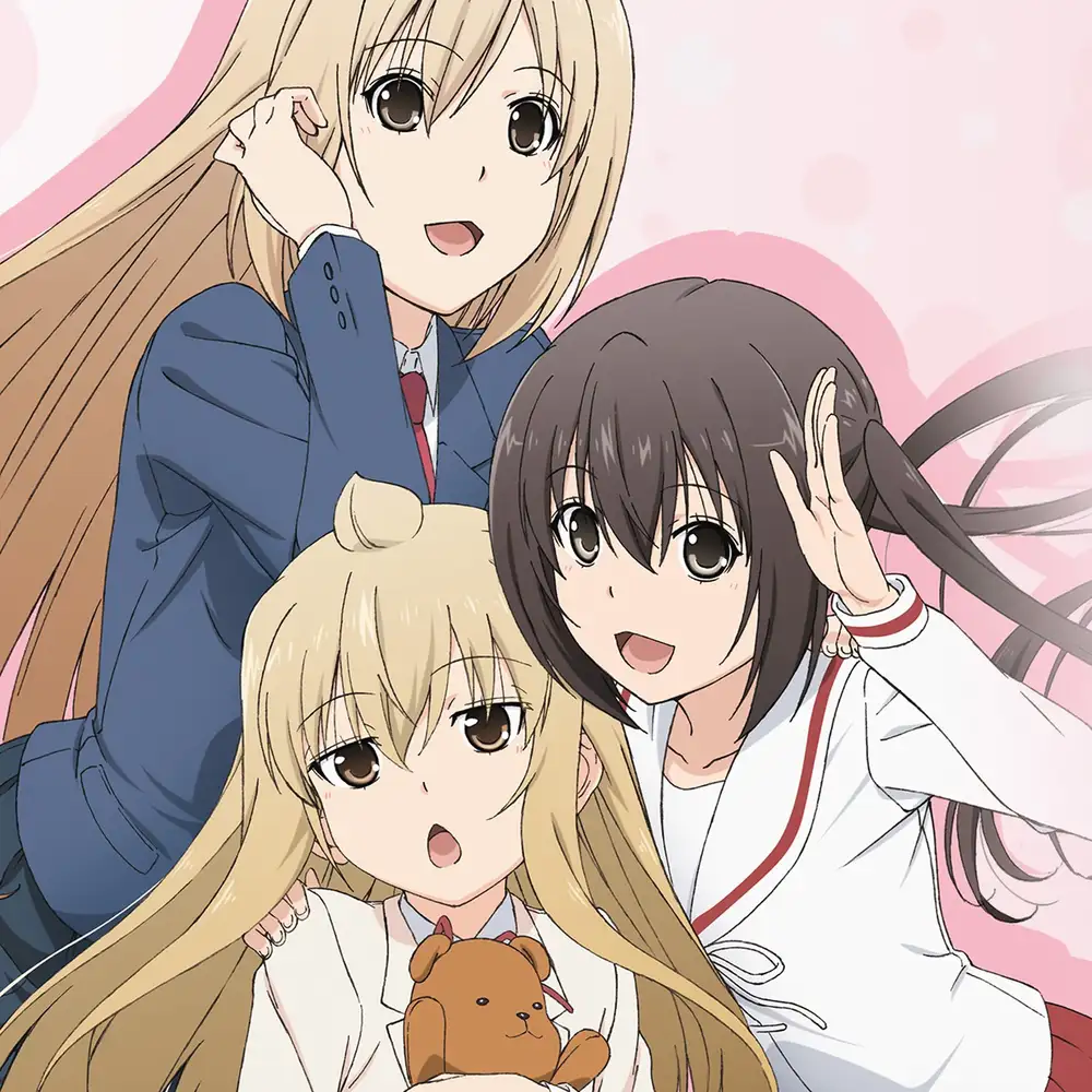 ảnh hai chị em anime cute cùng tạo dáng 