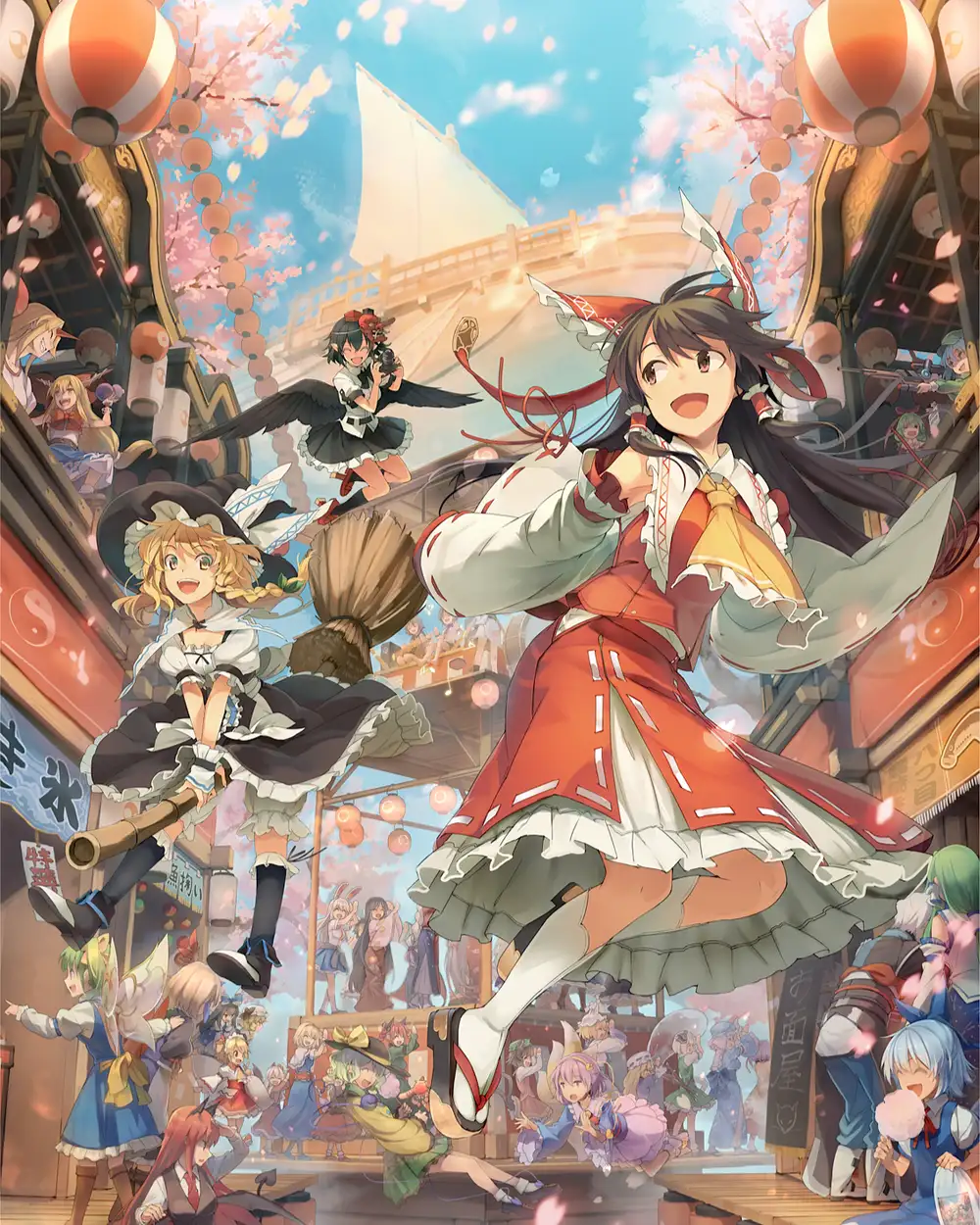 ảnh hai chị em anime cute dễ lưu lại