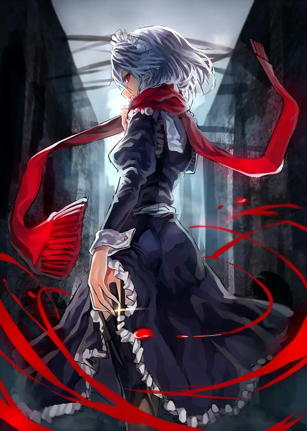 ảnh anime hầu gái 