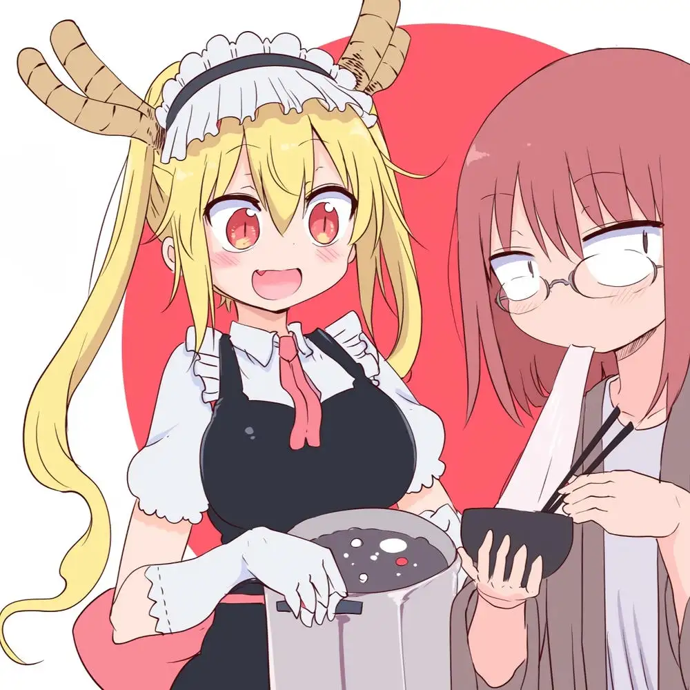 ảnh gái anime hầu gái 