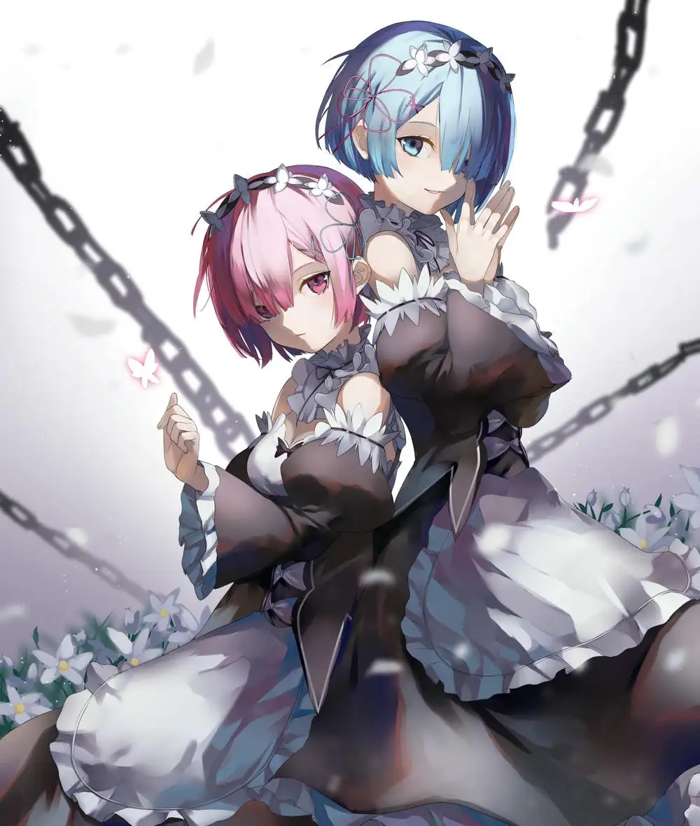 ảnh anime hầu gái phong cách 