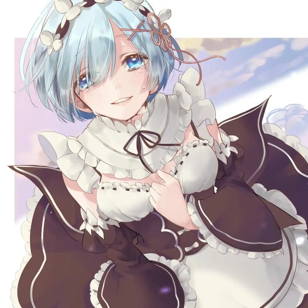 ảnh anime nữ trong bộ hầu gái 