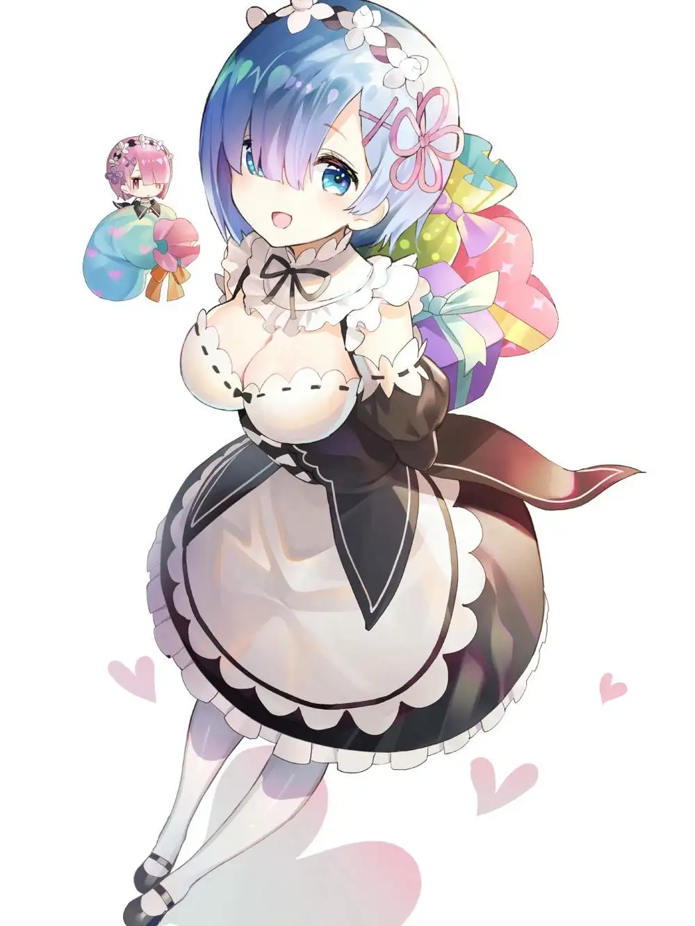 ảnh anime nữ hầu gái nhẹ nhàng 