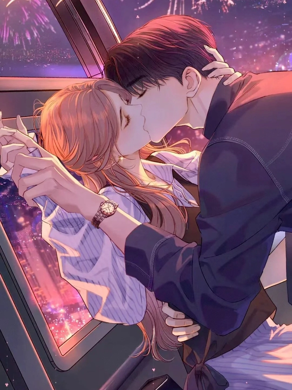 ảnh anime hôn mãnh liệt