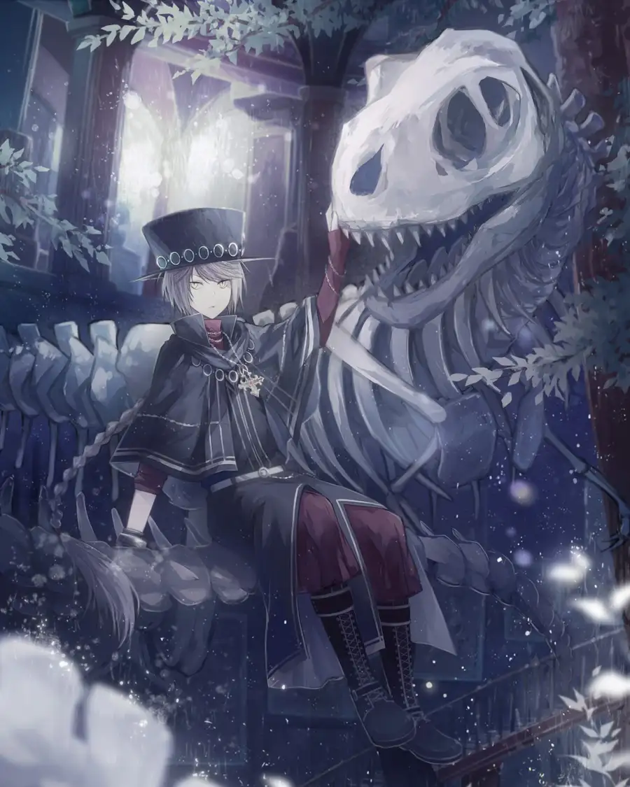 anime khủng long với nét vẽ đặc trưng 