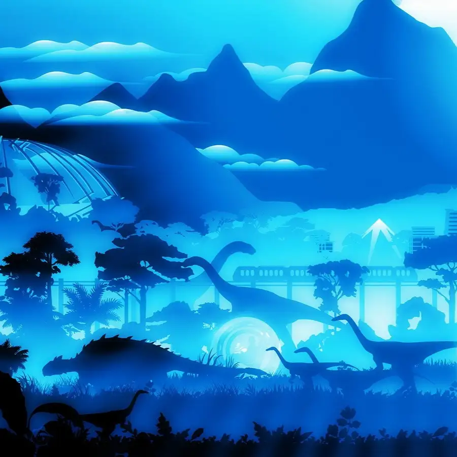 anime khủng long với các nét vẽ ấn tượng 