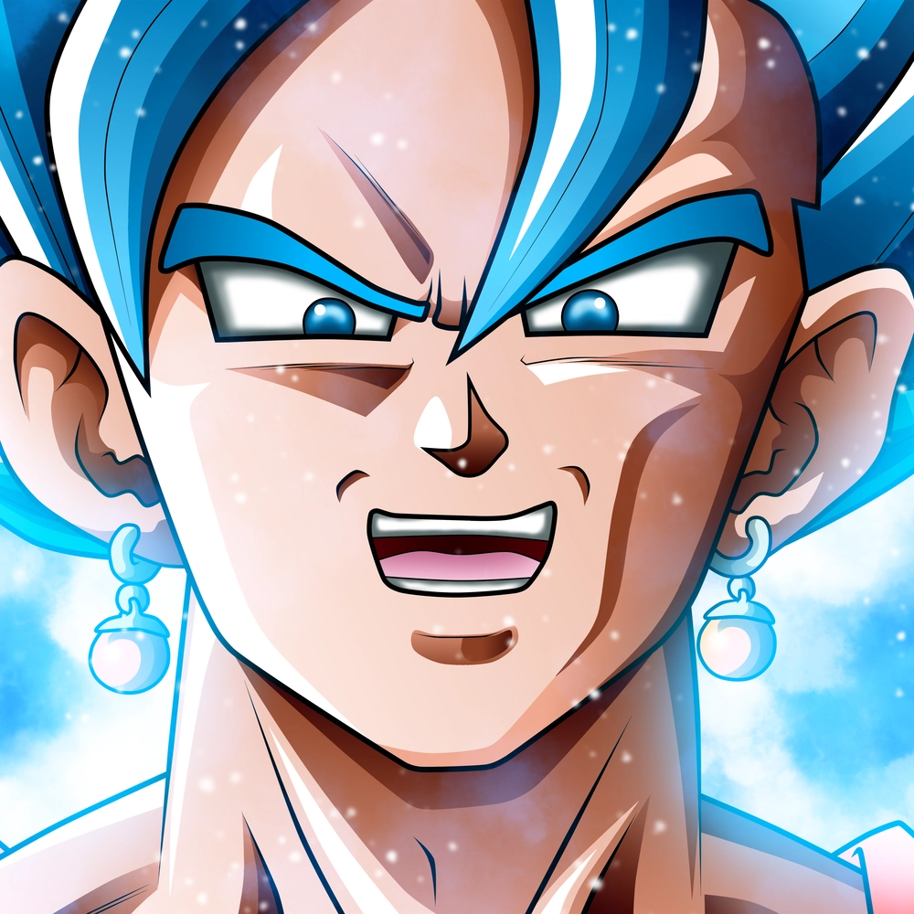 ảnh anime màu xanh dương full hd 