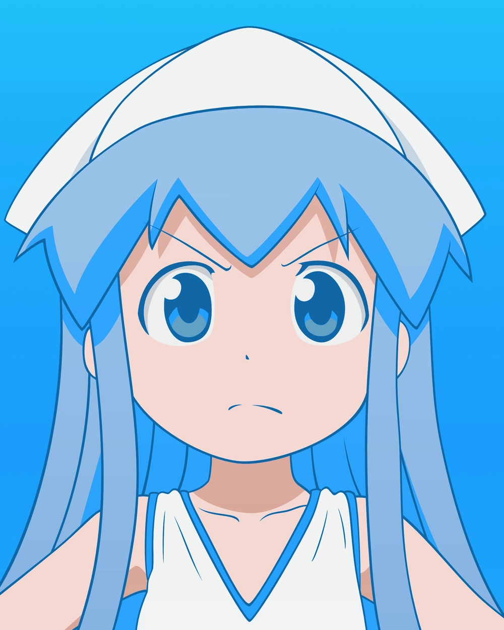 ảnh anime xanh dương tuyệt đẹp, sắc nét 