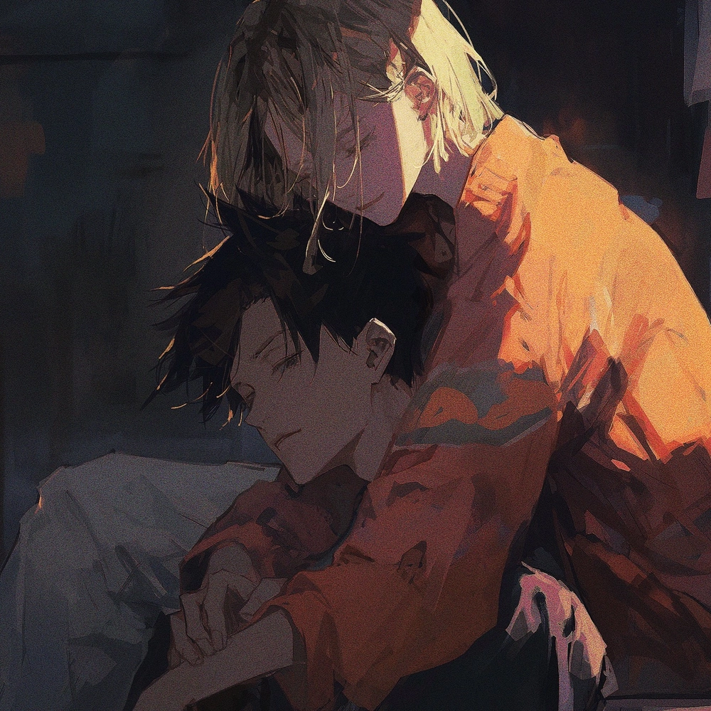 những ảnh anime ôm nhau đẹp 