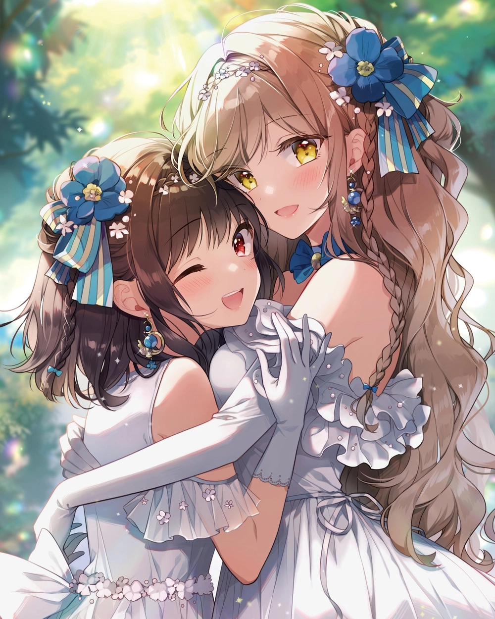 ảnh anime ôm nhau khiến trái tim tan chảy 