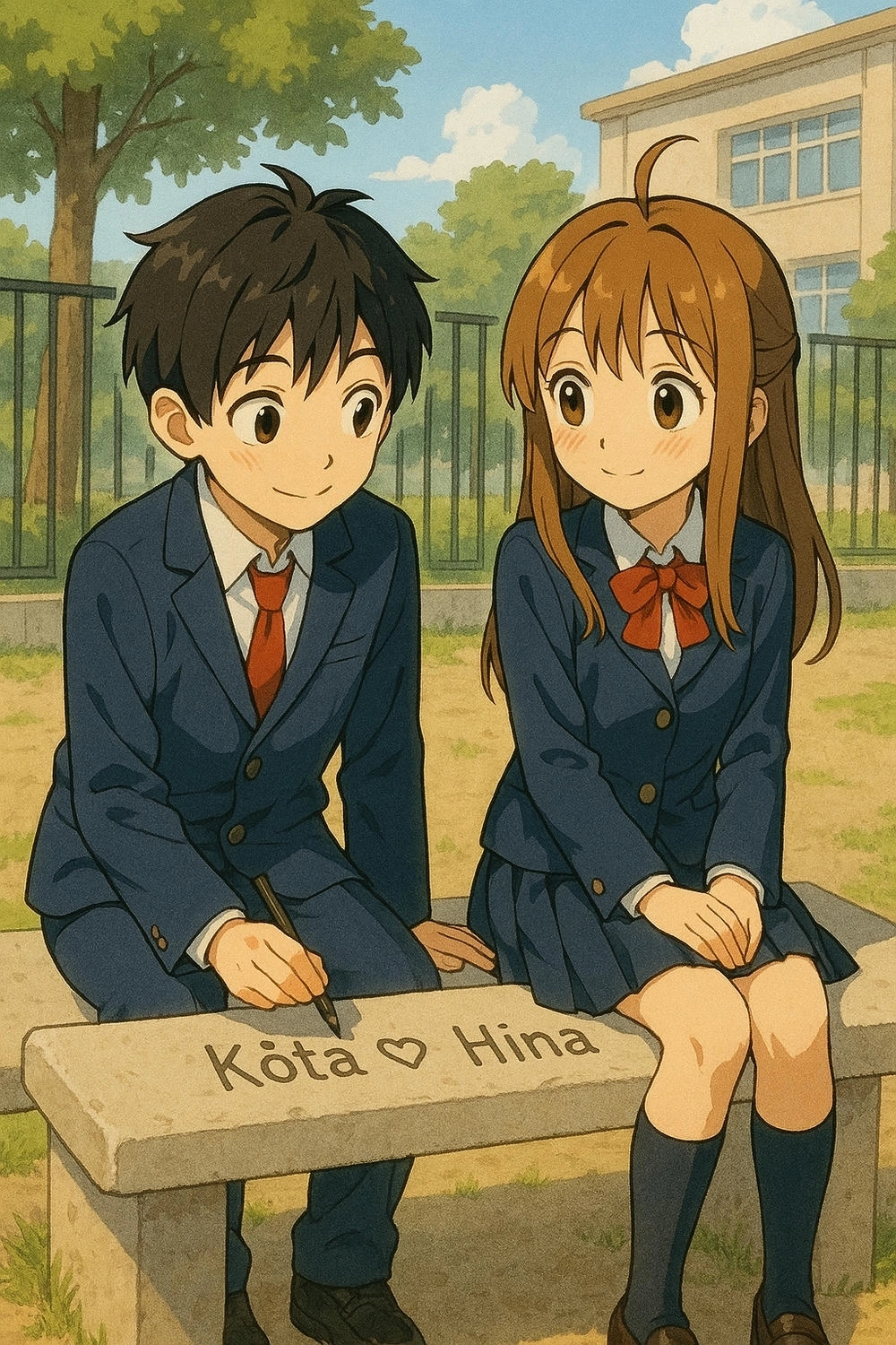 ảnh anime về tình yêu tuổi teen 