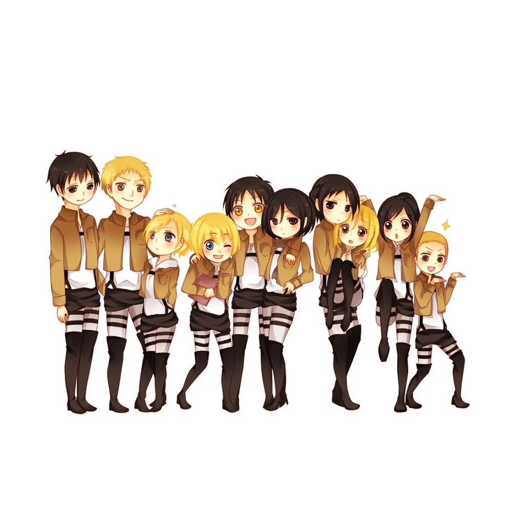 hình ảnh anime attack on titan sống động
