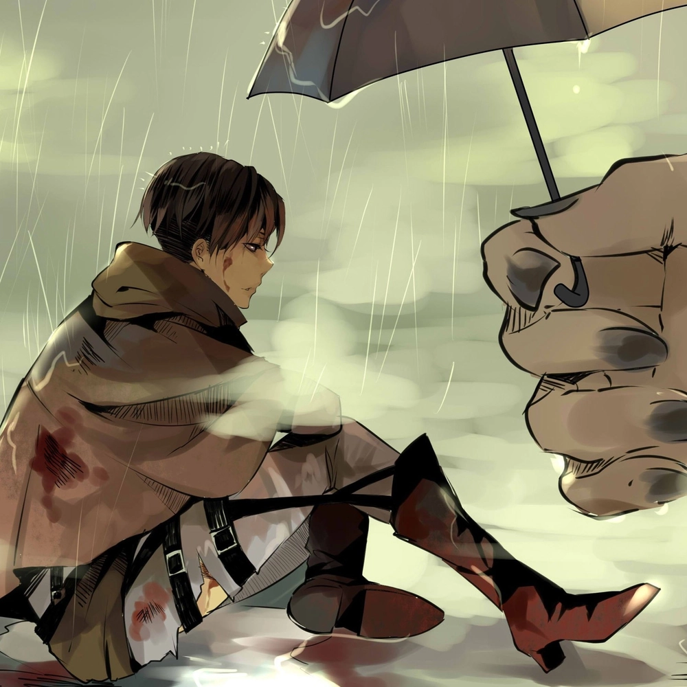 ảnh anime attack on titan chân thực 