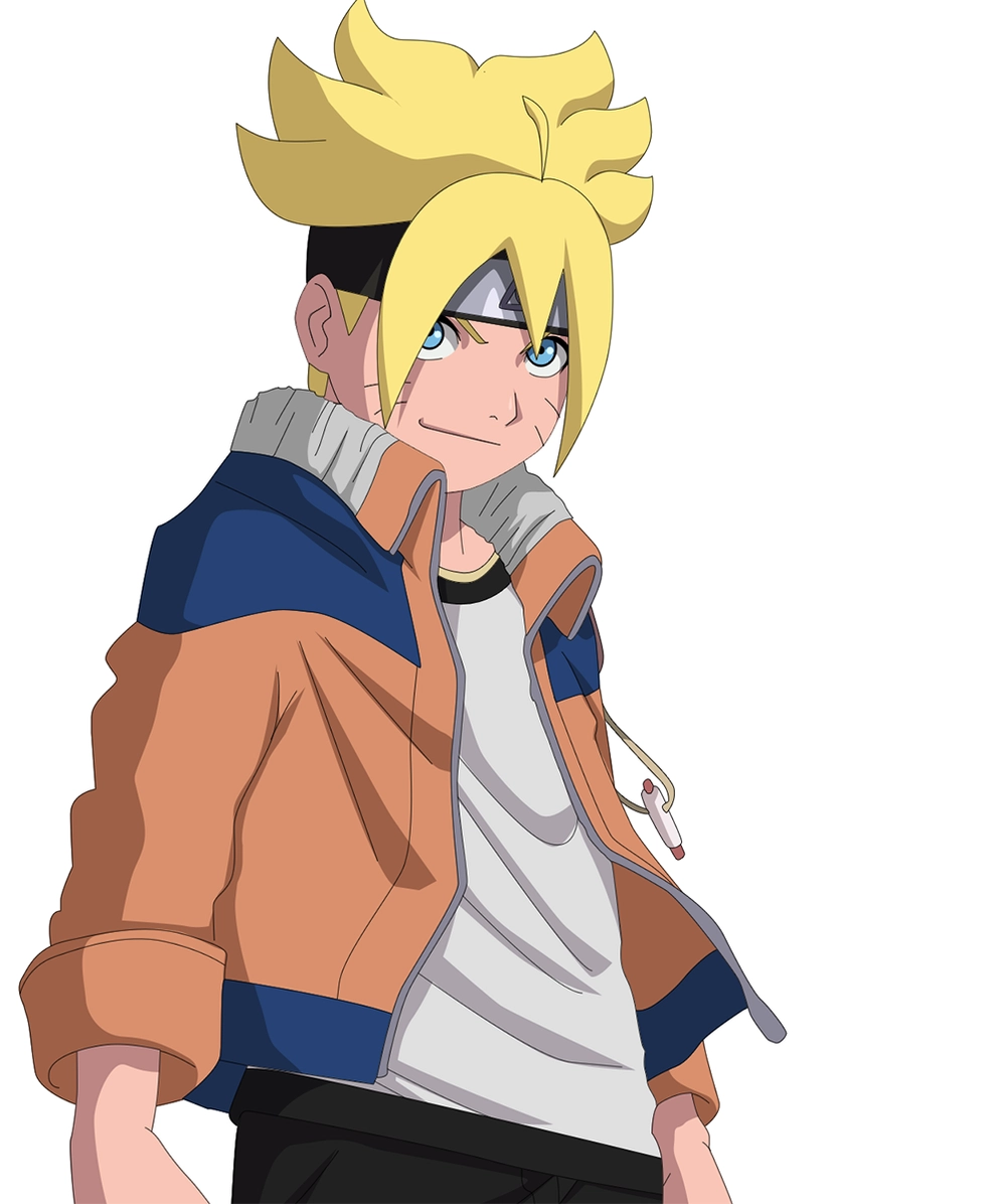 hình boruto đội mũ bảo hộ ninja 