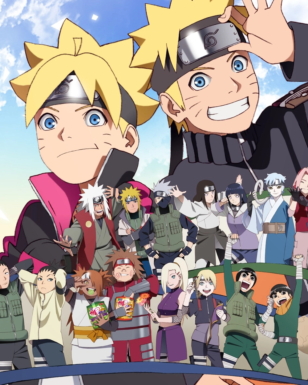 ảnh boruto và naruto