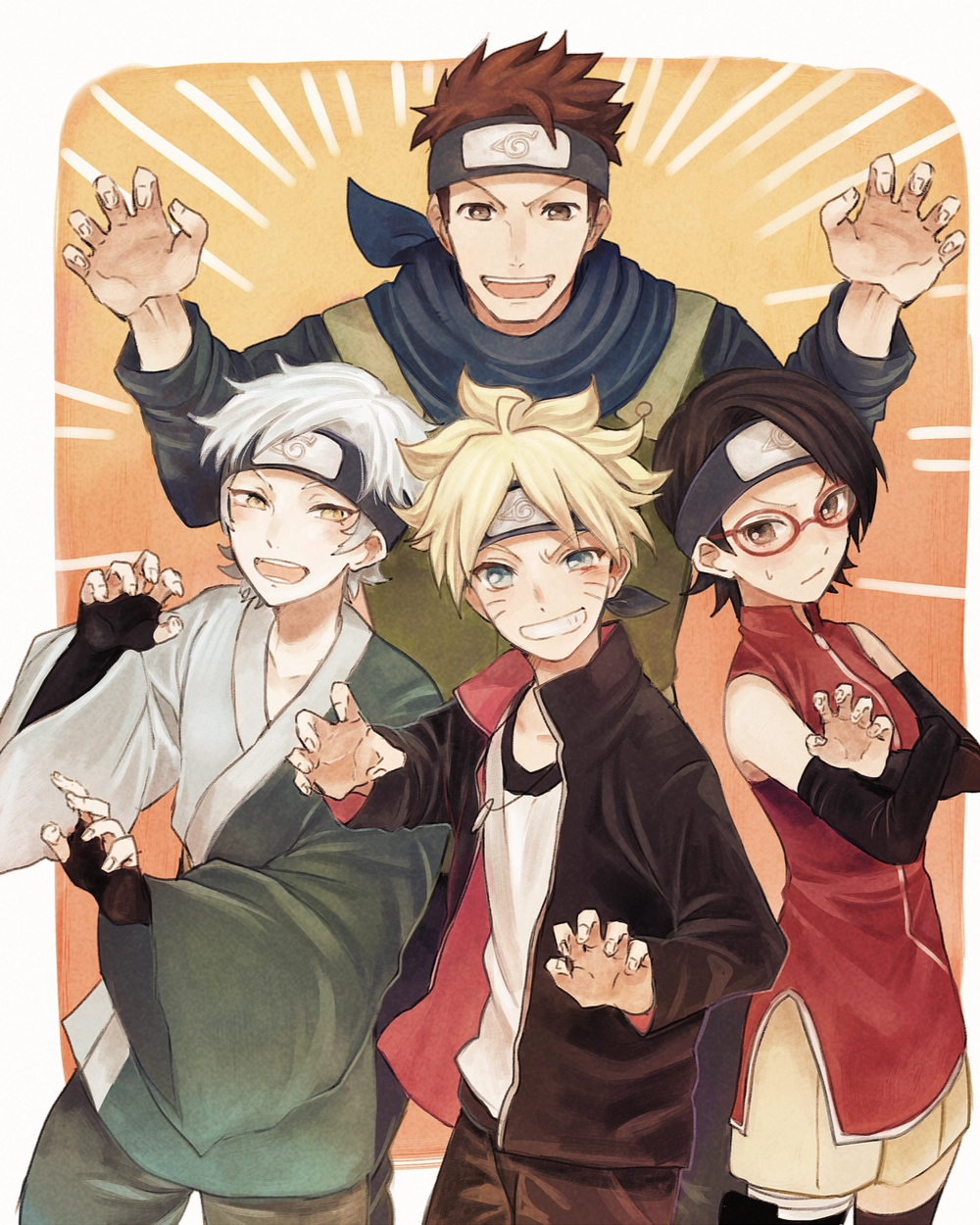 ảnh chibi boruto dễ thương 