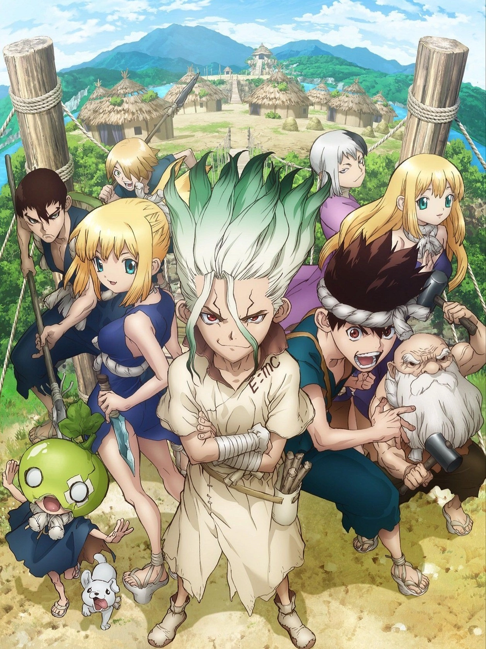 hình ảnh anime dr stone mới nhất 