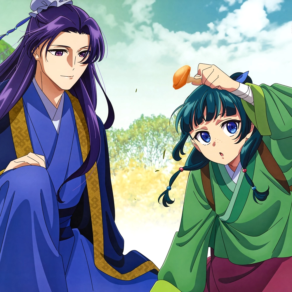 dược sư tự sự anime phong cách cổ trang 