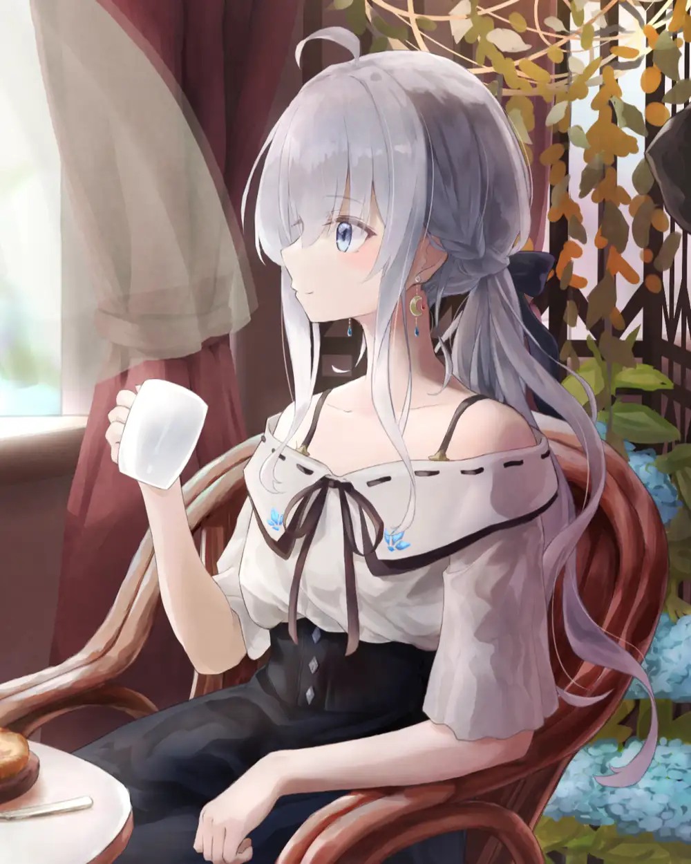 ảnh anime Elaina dưới nhiều góc độ