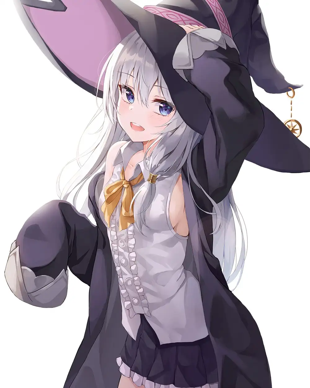 ảnh anime Elaina phiên bản nghệ thuật