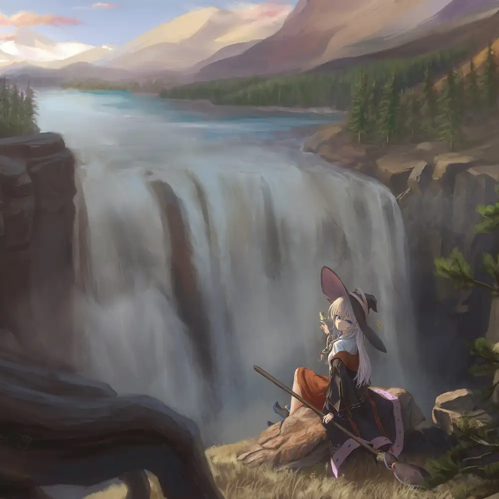 ảnh anime Elaina tuyệt đẹp