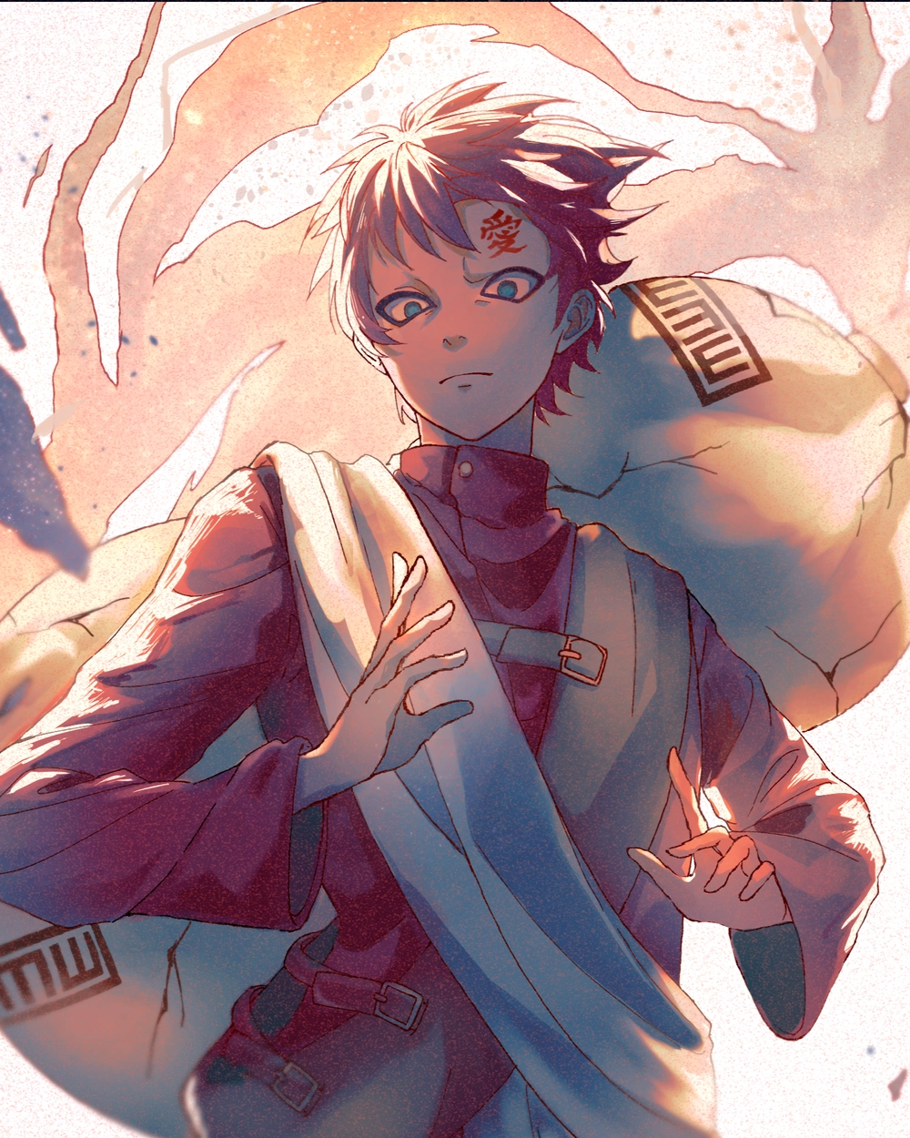 ảnh anime gaara đẹp 