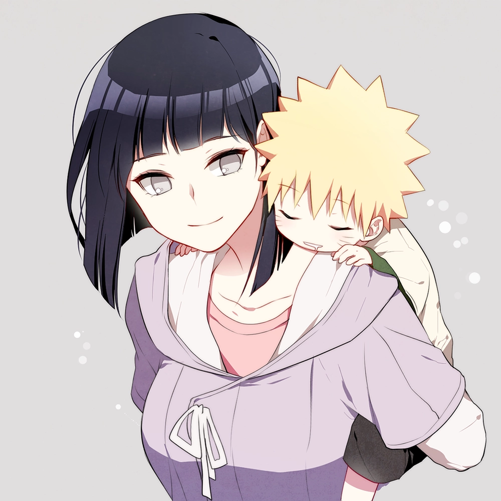 ảnh hinata hyuga và con 