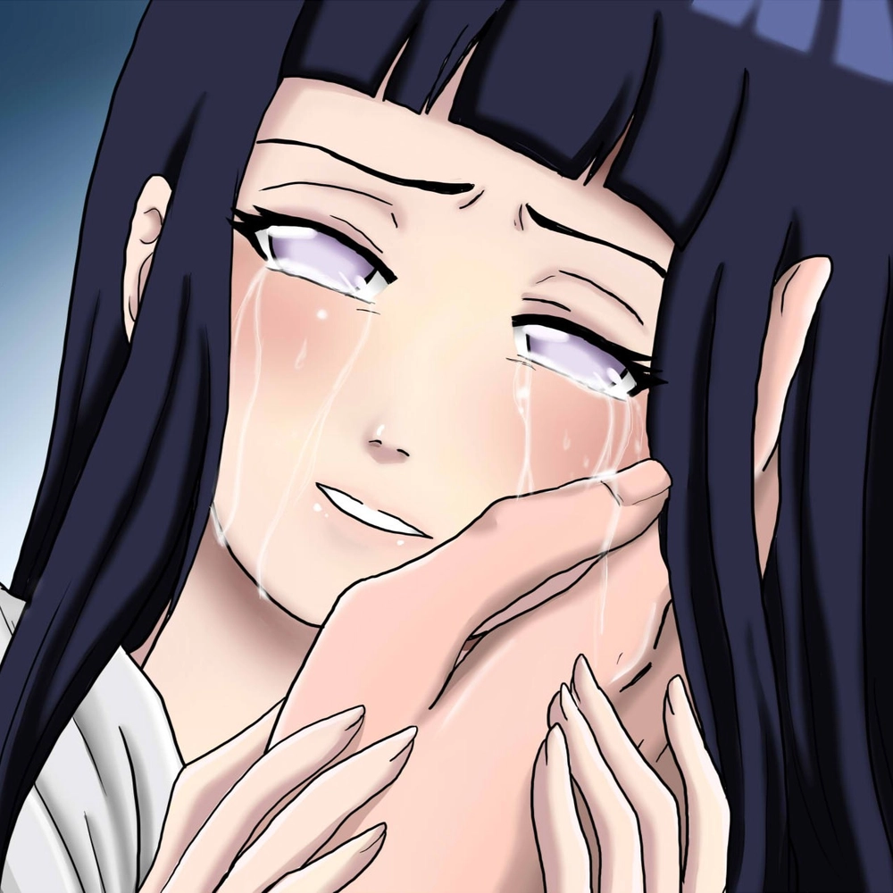 ảnh hinata hyuga anime khóc