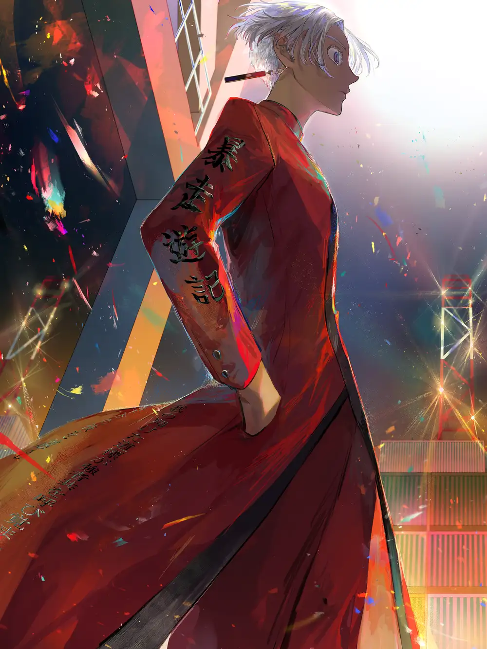 hình izana trong không gian tokyo revengers 