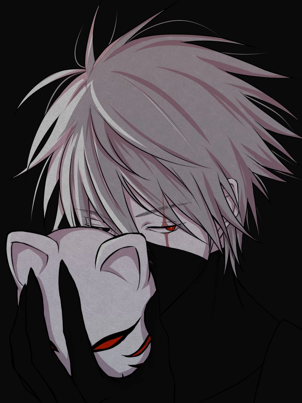 ảnh kakashi ngầu với Sharingan 