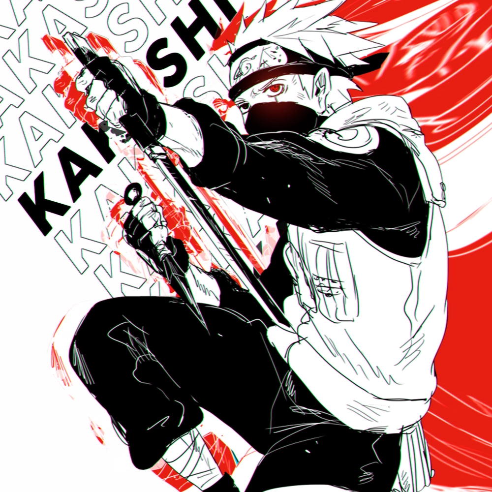 ảnh kakashi cực ngầu trong Naruto 
