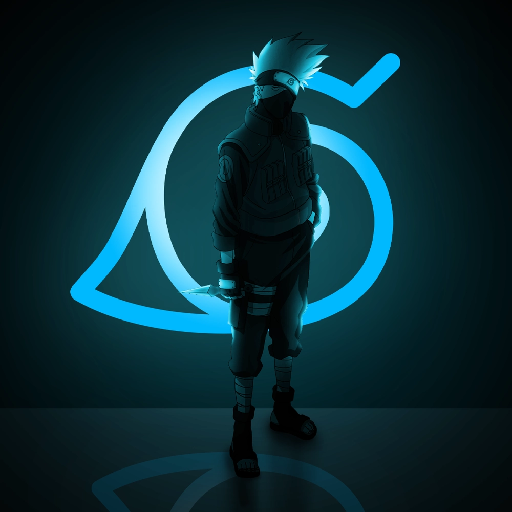 ảnh kakashi với phong thái ngầu 